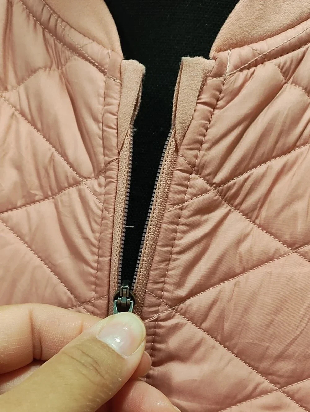 Nike Pink Quilted Sleeveless Vest